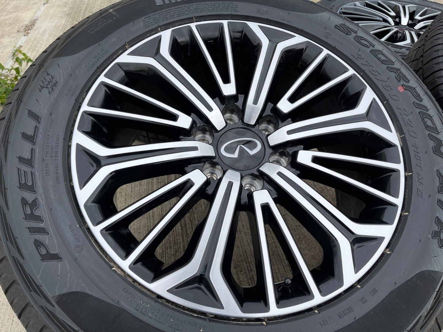20" Nissan Titan PRO-4X Armada OEM wheels rims tires black 2024 2025 2026 NEW