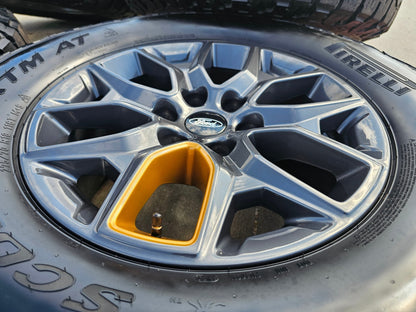 18" Ford Expedition F-150 TREMOR OEM rims wheels TIMBERLINE PIRELLI XTM 2027 NEW