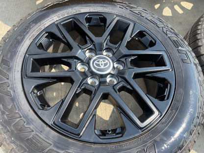 20" Toyota Tundra TRD wheels rims OEM SET TSS # 75276 95295 Sequoia FALKEN A/T3