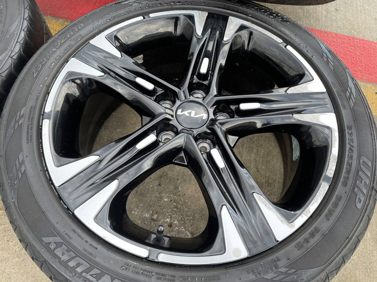 18" Kia K4 K5 OEM wheels rims 71027 Sonata Stinger Forte SET 2024 2025 2026 SET