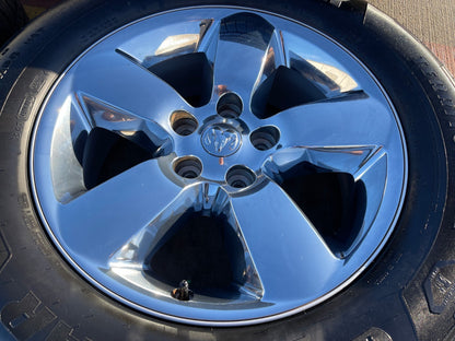 20" Dodge Ram 1500 OEM wheels rims 2495 CHROME 5x139 5x5.5 SET