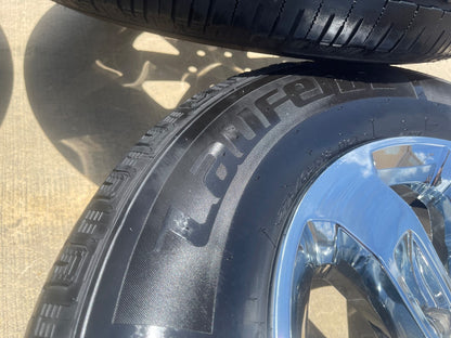 18" Dodge Ram 1500 OEM wheels rims 2672 tires SET CHROME