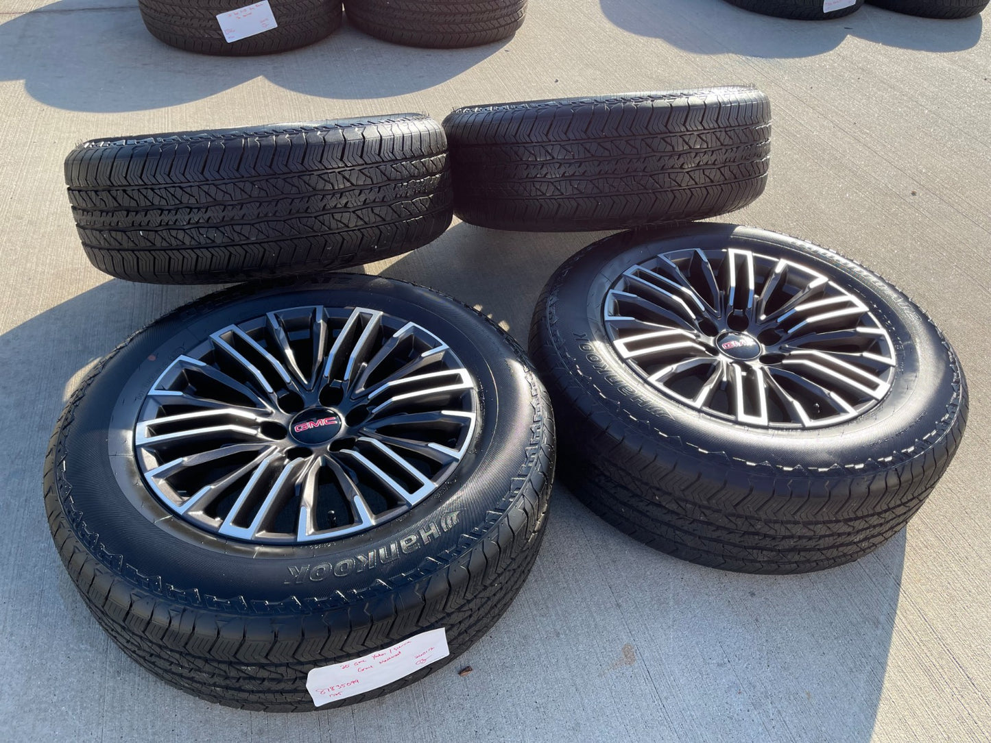 20" GMC Sierra Yukon Chevy Silverado OEM wheels rims 2024 2025 2026 NEW