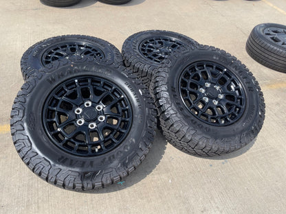 18" Toyota Tundra TSS T FORCE TRD OEM wheels rims Sequoia SET 2026 2027 NEW