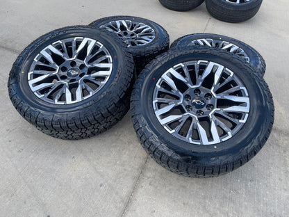 20" Chevy Silverado Suburban Tahoe Z71 OEM wheels rims SET NEW FALKEN A/T4