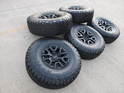 17" Ford F-150 Raptor Bronco OEM rims wheels BFG 10461 tires 2025 2026 BFG NEW