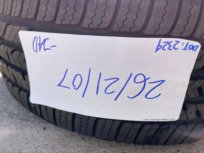 (1) 225/45/18 Bridgestone Potenza Sport A/S tire single 95W M+S 225/45R18 NEW
