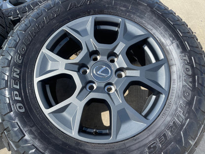 18" Toyota 4Runner Land Cruiser TRD Tundra OEM 10544 wheels rims GX550 TOYO A/T3