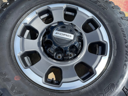18" Ford F-250 F-350 OEM TREMOR rims wheels 10482 tires SET DURATRAC R/T 35" NEW