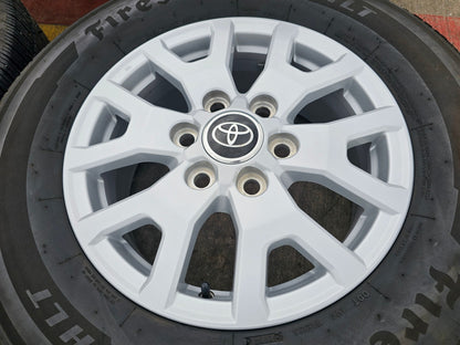 17" Toyota Tacoma 4Runner TRD OEM wheels rims tires 2024 2025 FIRESTONE