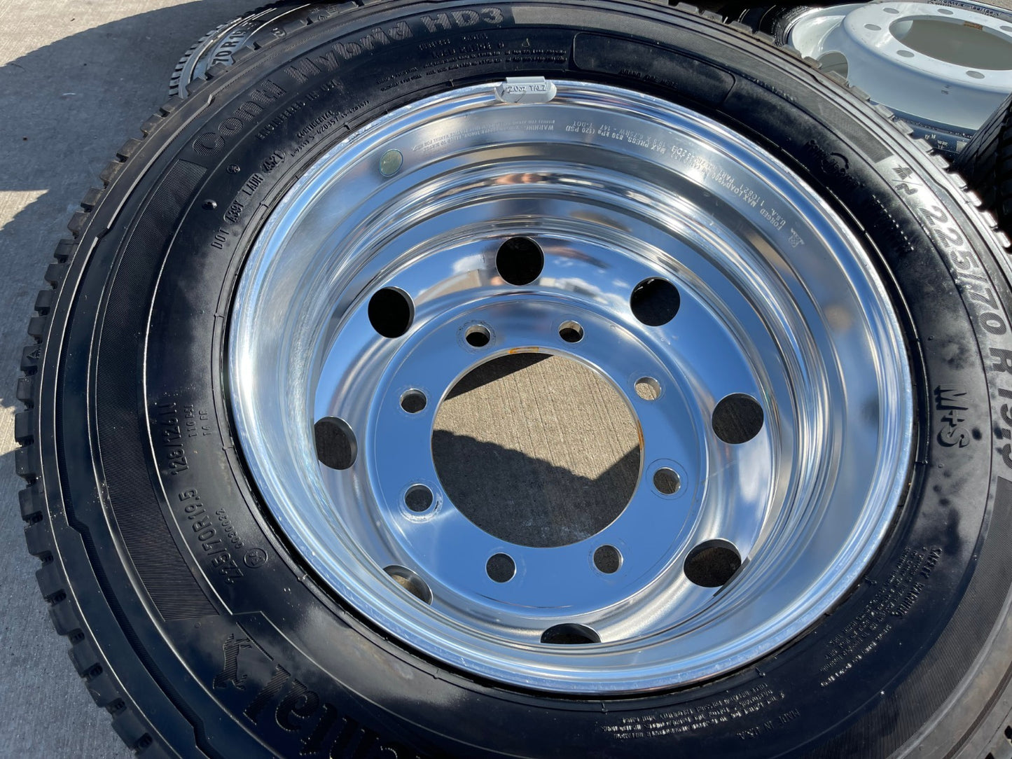 19.5" Chevy Silverado 4500HD 5500HD 6500HD rims wheels 8x275 OEM 2025 2026 NEW