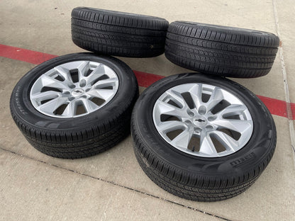 20" Chevy Silverado 1500 Tahoe OEM 5915 5916 wheels rims PIRELLI SET