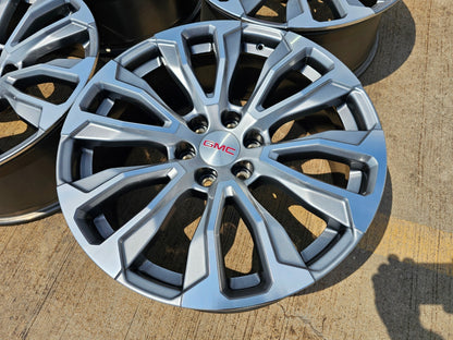 22" GMC Yukon Sierra DENALI OEM wheels rims 14025 97000 NEW