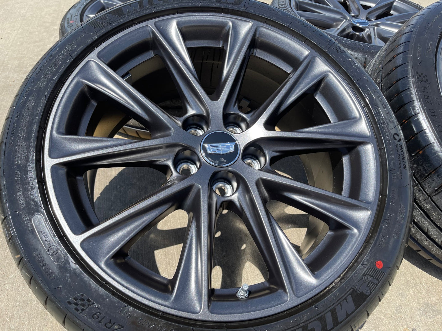 19" Cadillac CT5 CT5-V Platinum OEM 4840 wheels rims 84894843 2025 2026 2027 NEW