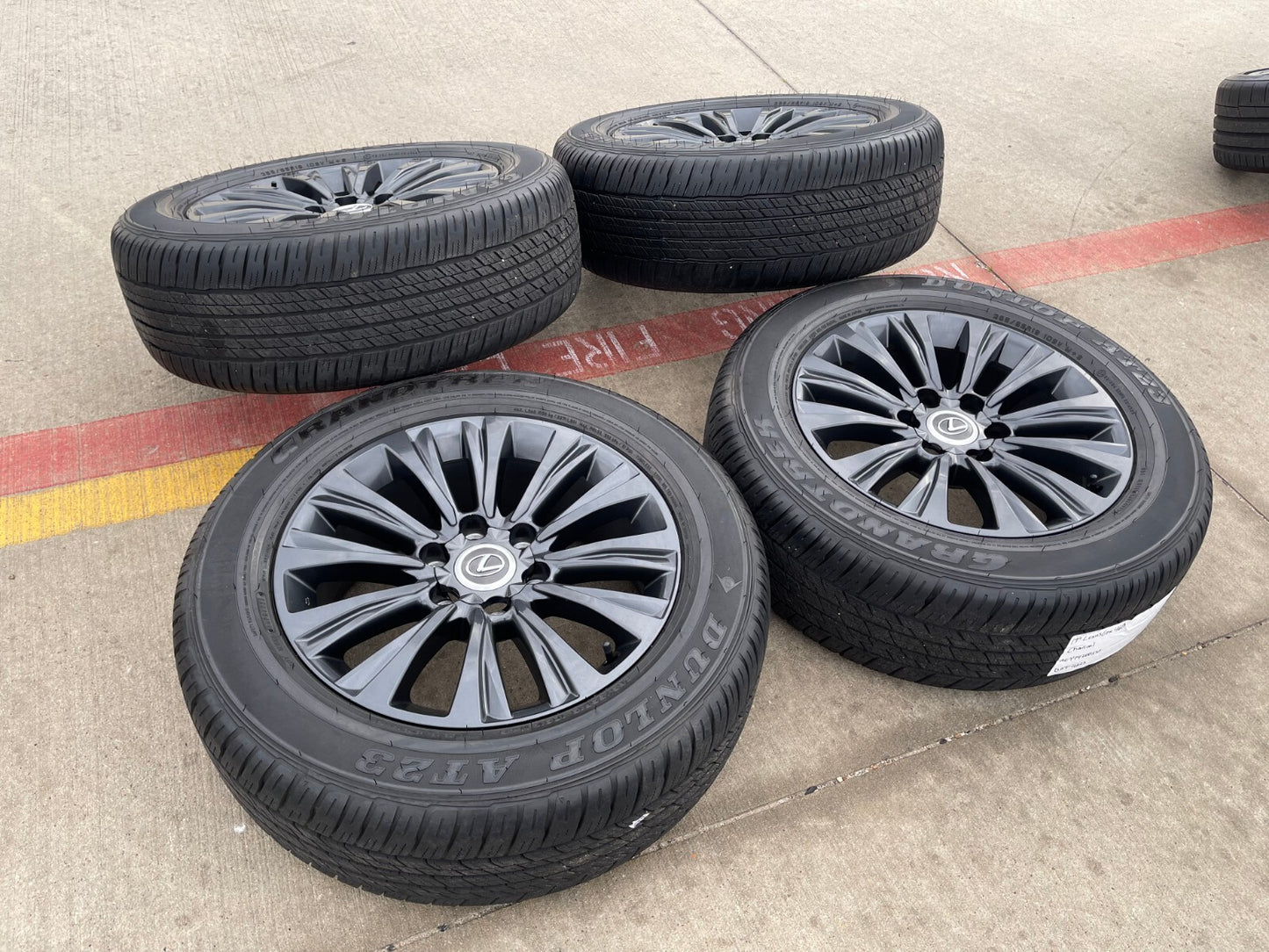 19" Lexus GX460 GX470 Tacoma 4Runner OEM 74388 wheels rims 2022 2023 2024