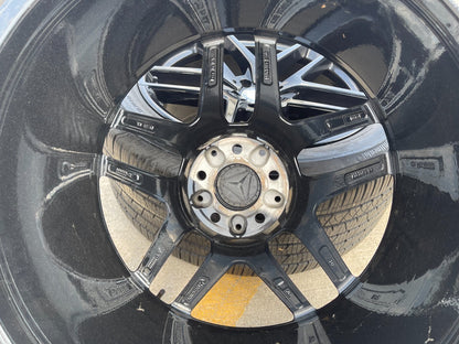 21" Mercedes GLE AMG OEM black wheels rims 85491 85490 tires