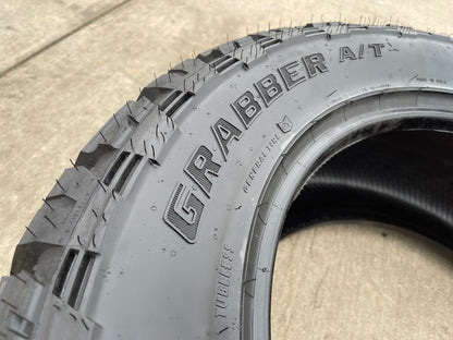 (1) 33x12.5x20 General Grabber A/TX tire 35x12.50R20 114S LT 10 PLY LRE M+S NEW