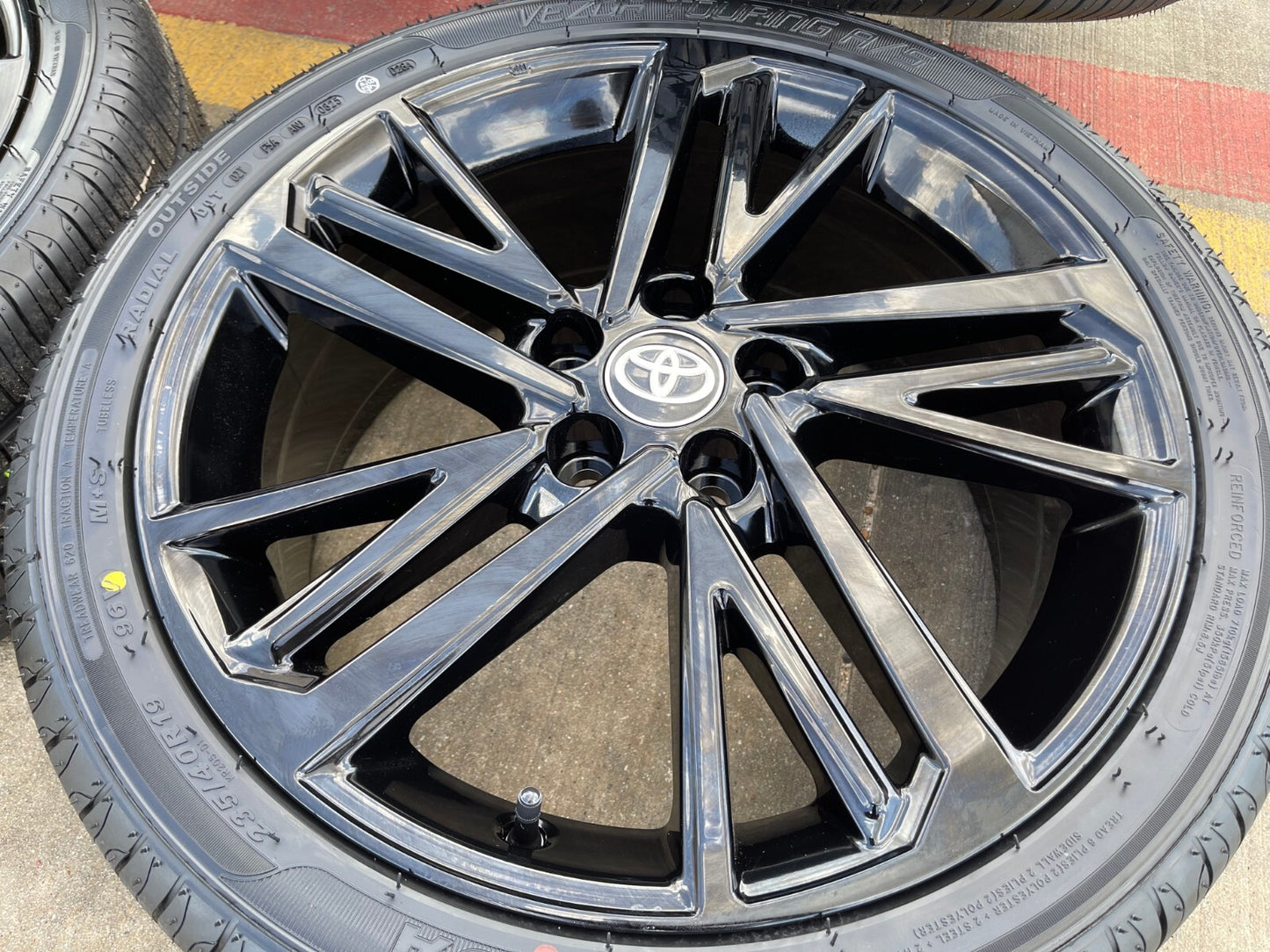 19" Toyota Camry XSE OEM 95975 black wheels rims Avalon Lexus 2024 2025 2026 NEW