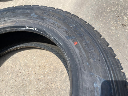 (1) 225/70/19.5 Hankook Smart Flex DH35 225/70R19.5 126N 14 Ply LR G tire