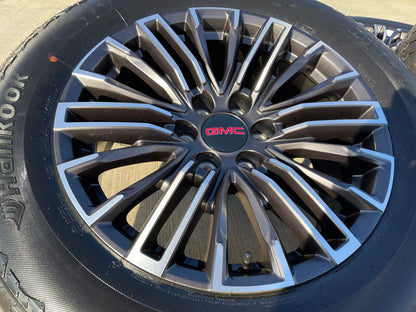20" GMC Sierra Yukon Chevy Silverado OEM wheels rims 2024 2025 2026 NEW