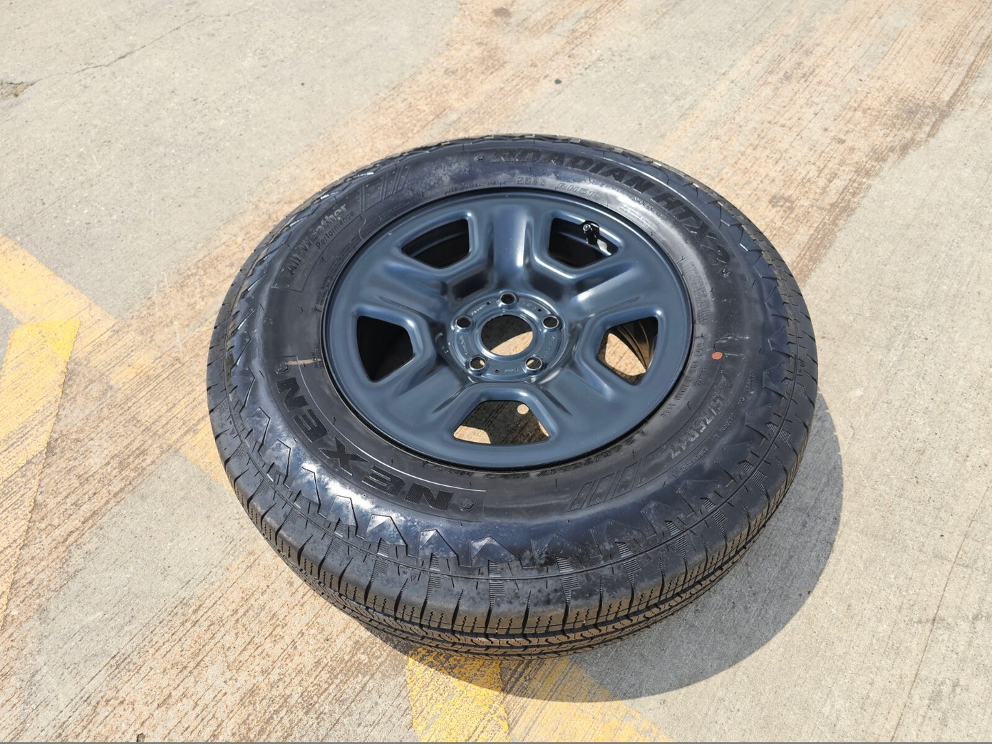 17" Jeep Gladiator OEM wheel rim 9220 9240 spare Wrangler 2023 2024 2025 NEW
