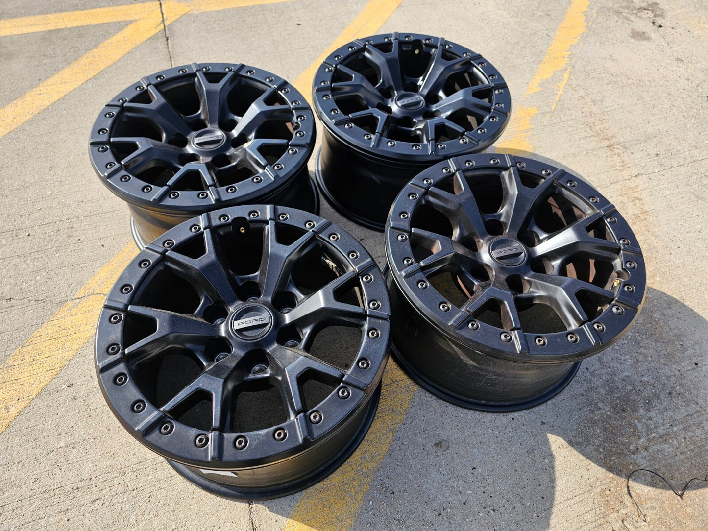 17" Ford F-150 Raptor OEM BEADLOCK 10460 95354 rims wheels 2021 2022 2023 2024
