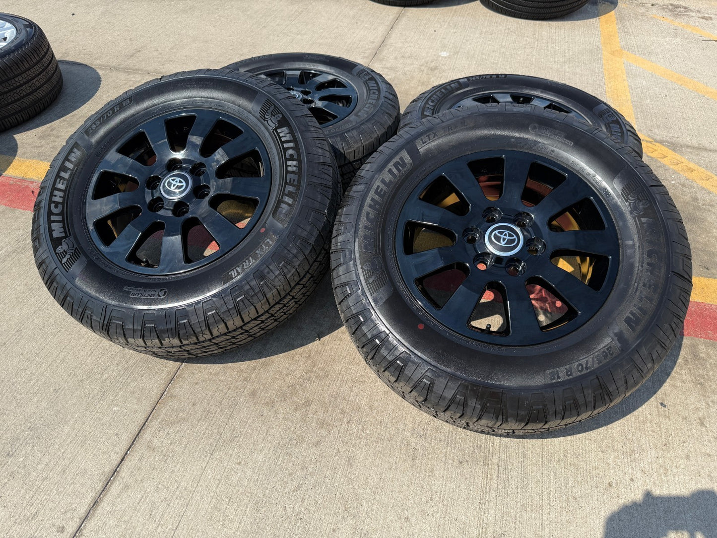 18" Toyota Land Cruiser OEM wheels rims 95952 Tundra Sequoia 2024 2025 2026 NEW