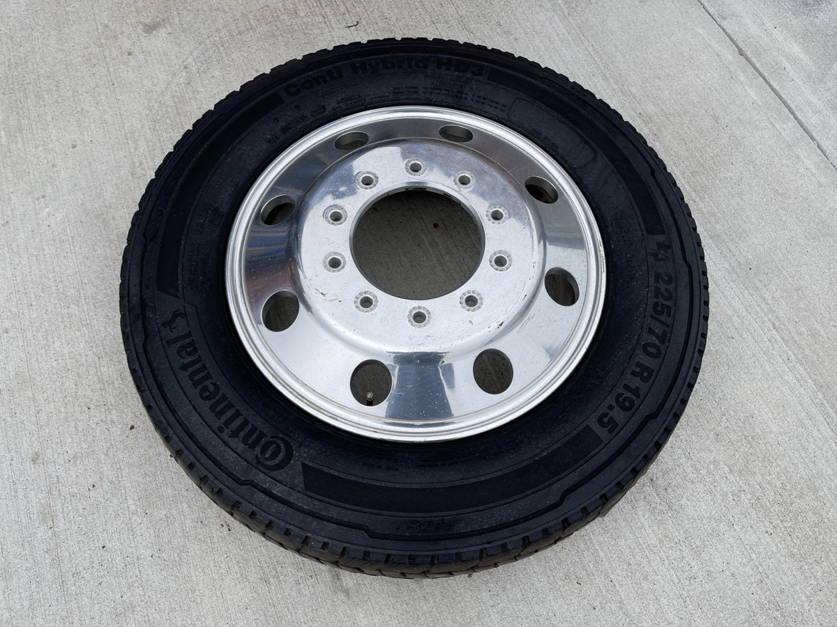 19.5" Ford F-450 Dually F-550 rim wheel RAM OEM FRONT 10x225 2024 2025 2026
