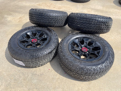 18" Toyota Tacoma 4Runner TRD OEM 95972 wheels rims SET 2025 2026 2027 GOODYEAR