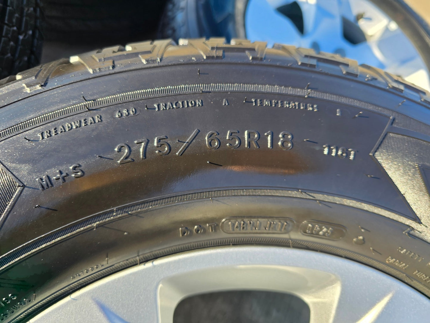 18" Ram 1500 OEM stock 2669 wheels rims 2021 2022 2023 2024 2025 2026 GOODYEAR