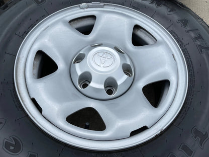 16" Toyota Tacoma OEM steel wheels rims 75192 tires FIRESTONE