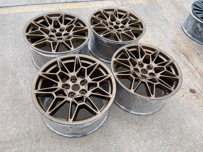 19" Ford Mustang GT Track Pack OEM 10600 10603 Bronze wheels rims 2025 2026 NEW