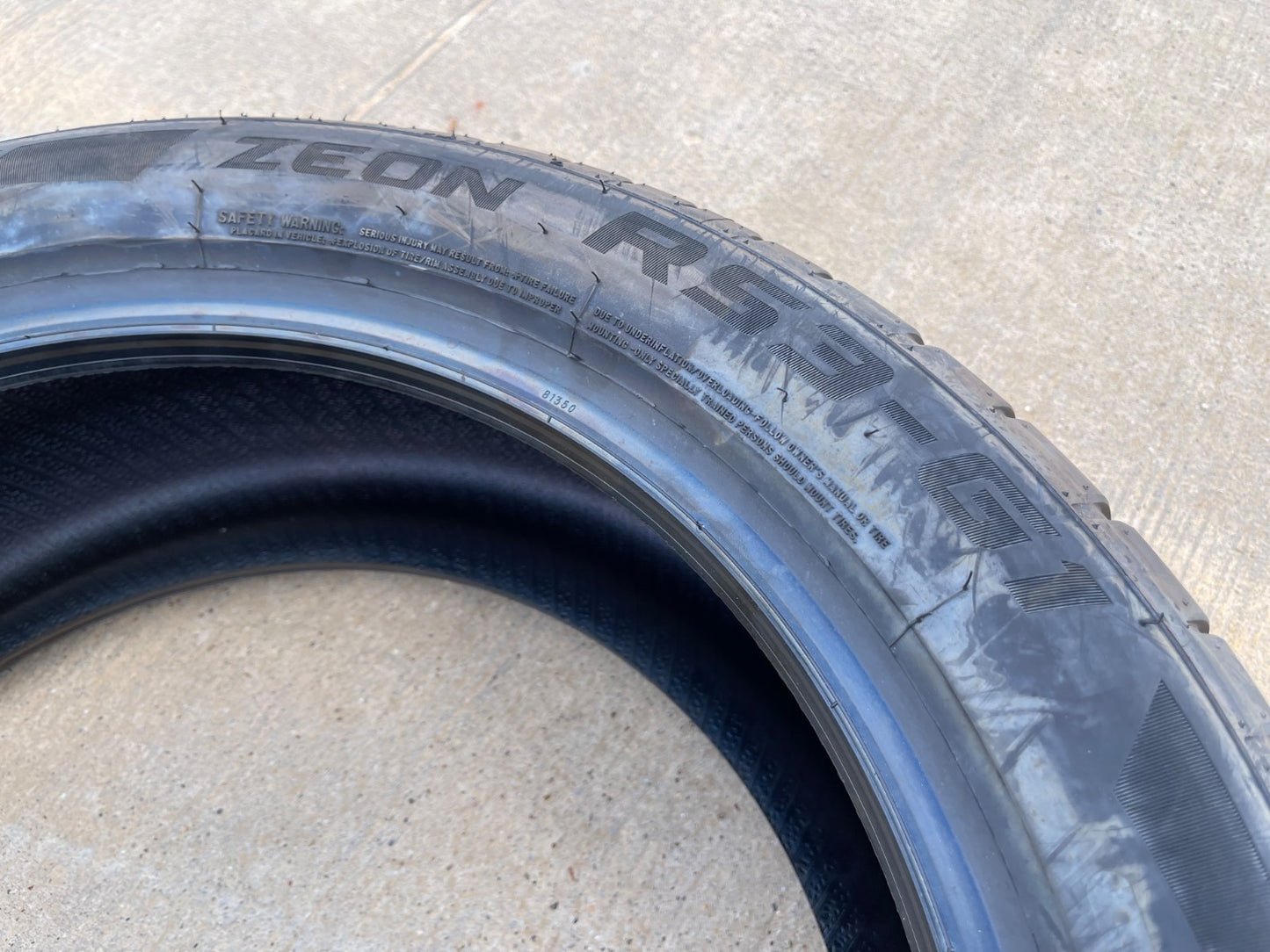 225/50/18 Cooper Zeon RS3-G1 tire 225/50R18 95W M+S NEW