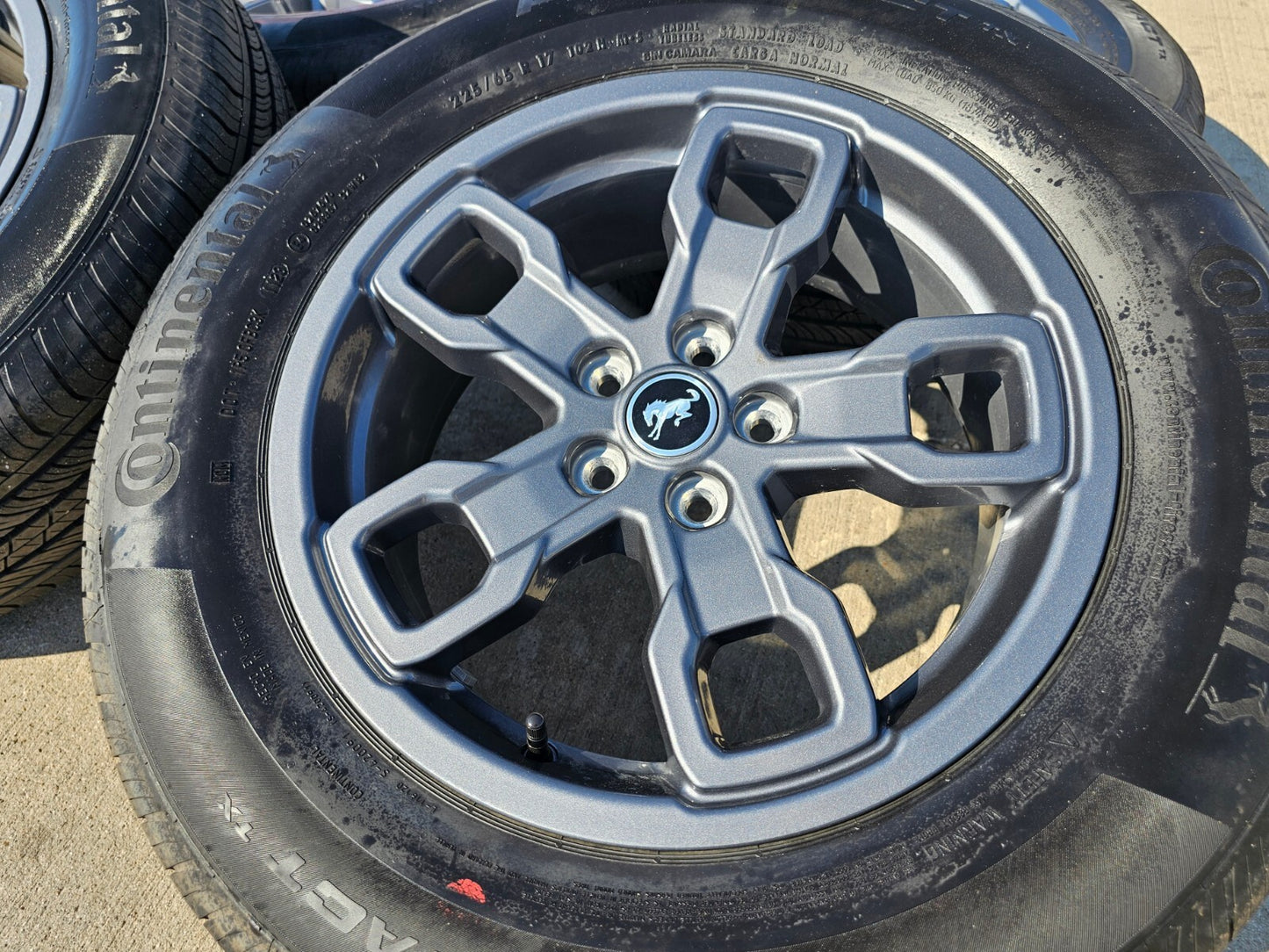 17" Ford Bronco Sport Maverick rims wheels 95019 10325 OEM 2023 2024 2025 NEW