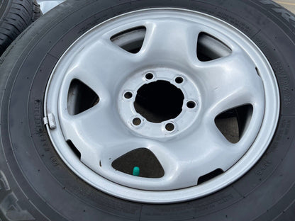 16" Toyota Tacoma OEM steel wheels rims 75192 tires 2019 2020 2021 2022 2023
