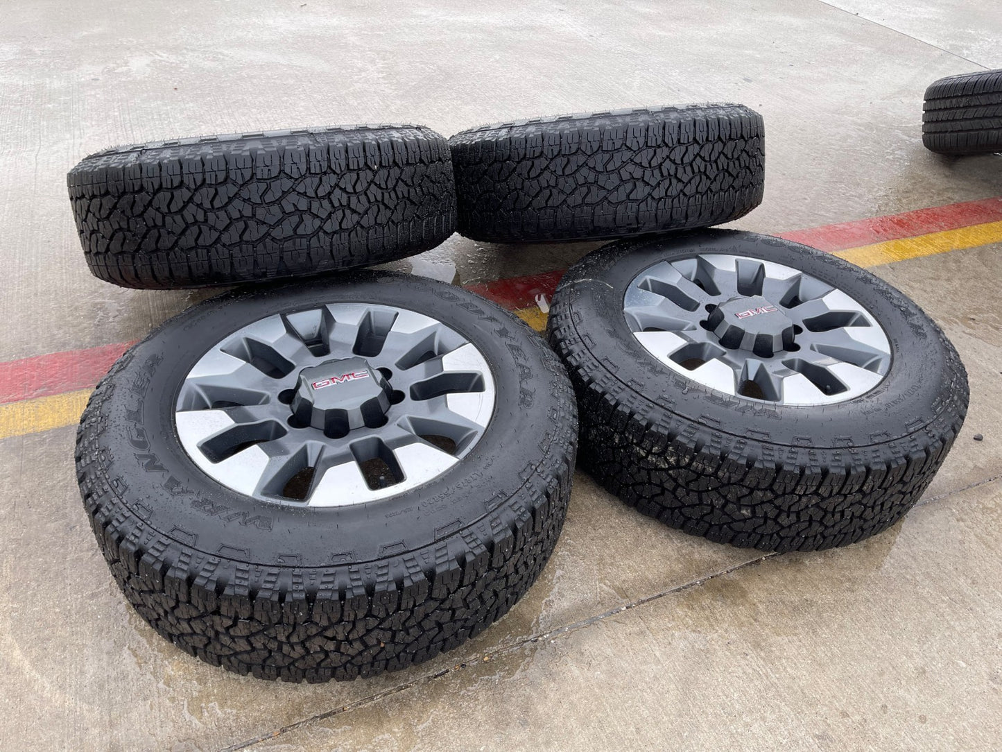 20" GMC Sierra AT4 Chevy Silverado 2500 3500 OEM 5960 5947 wheels rims GOODYEAR