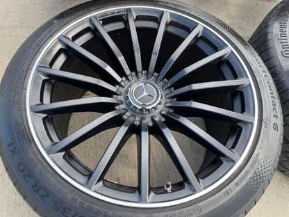 20" Mercedes AMG GT GT43 GT53 OEM 85786 85788 wheels rims tires CONTINENTAL