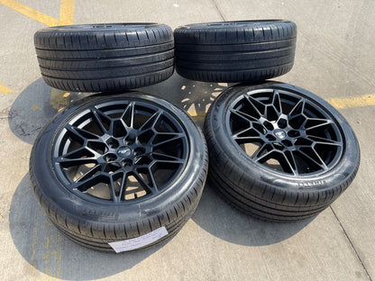 19" Ford Mustang GT Track Pack OEM 10600 10603 wheels rims BLACK 2026 2027 NEW
