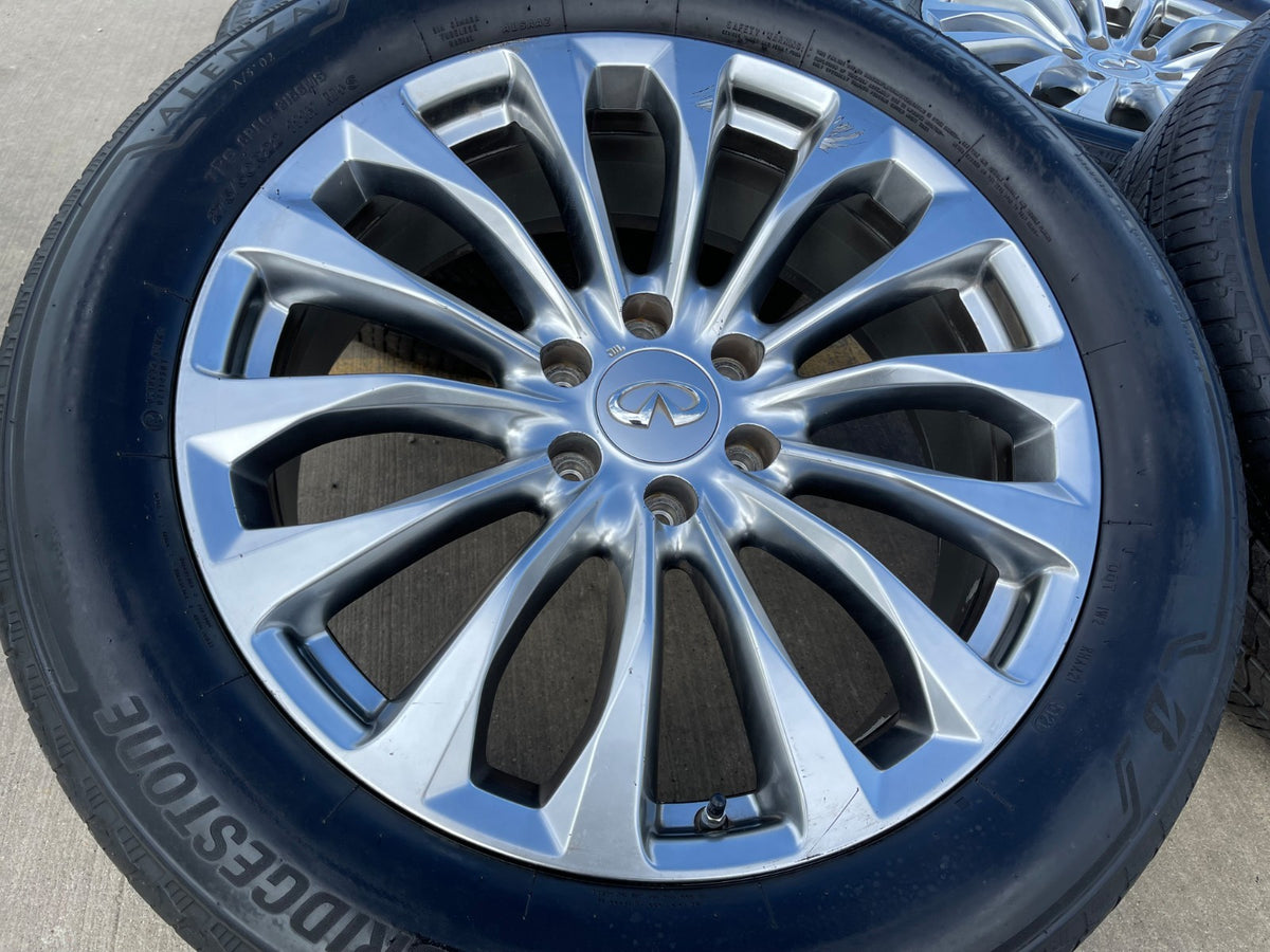 22" Infiniti QX80 QX56 Nissan Titan OEM 62799 73770 wheels rims tires SET