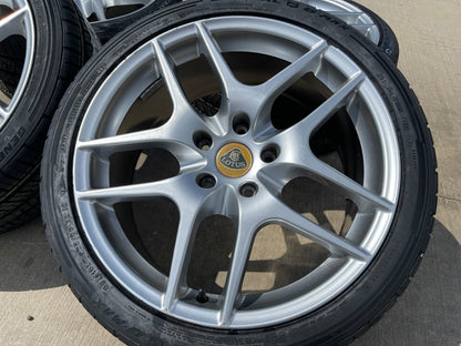 18" + 19" Lotus Evora OEM wheels rims SET tires GENERAL