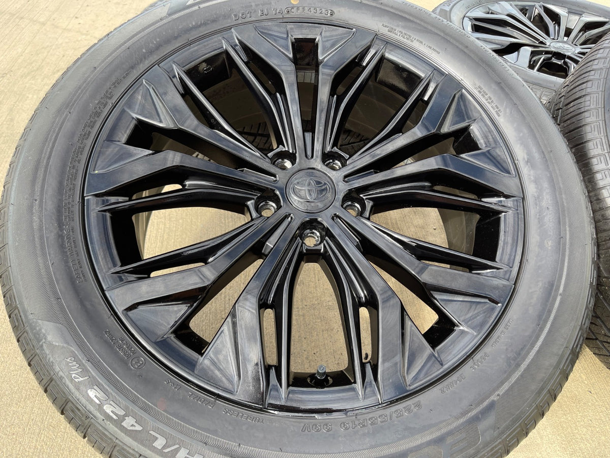 19" Toyota Crown OEM wheels rims Signia Camry Avalon Lexus BRIDGESTONE SET