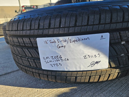 18" Ford Expedition F-150 TREMOR OEM rims wheels 2025 2026 NEW MICHELIN