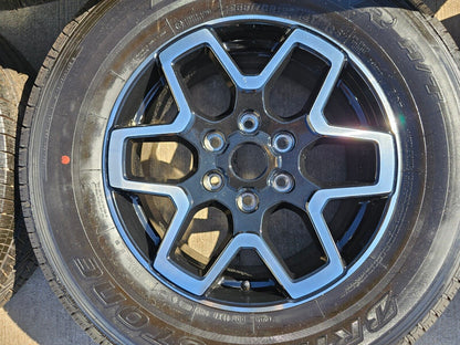 18" Ford Bronco wheels rims tires black 95213 Ranger tires 2023 2024 2025 NEW