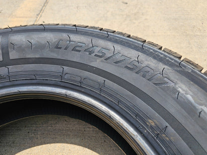 (1) 245/75/17 Ironman All Country H/T tire 245/75R17 M+S 121S LT 10 ply LRE NEW