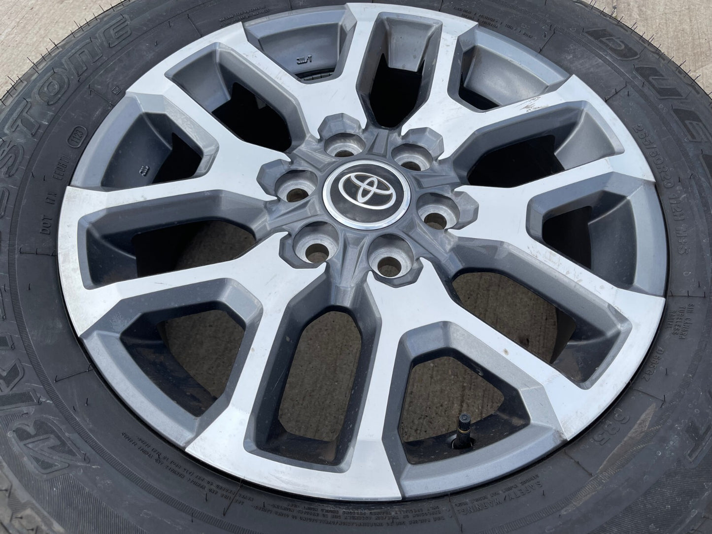 20" Toyota Tundra Sequoia OEM wheel rim 95359 75277 spare 2024 2025 2026 NEW