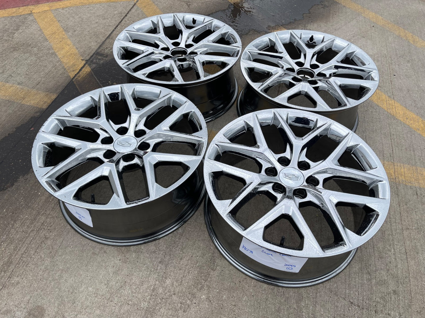 NEW 22" GMC Yukon Sierra DENALI OEM wheels rims RIM# 14078 CHROME FITS 1999-2027
