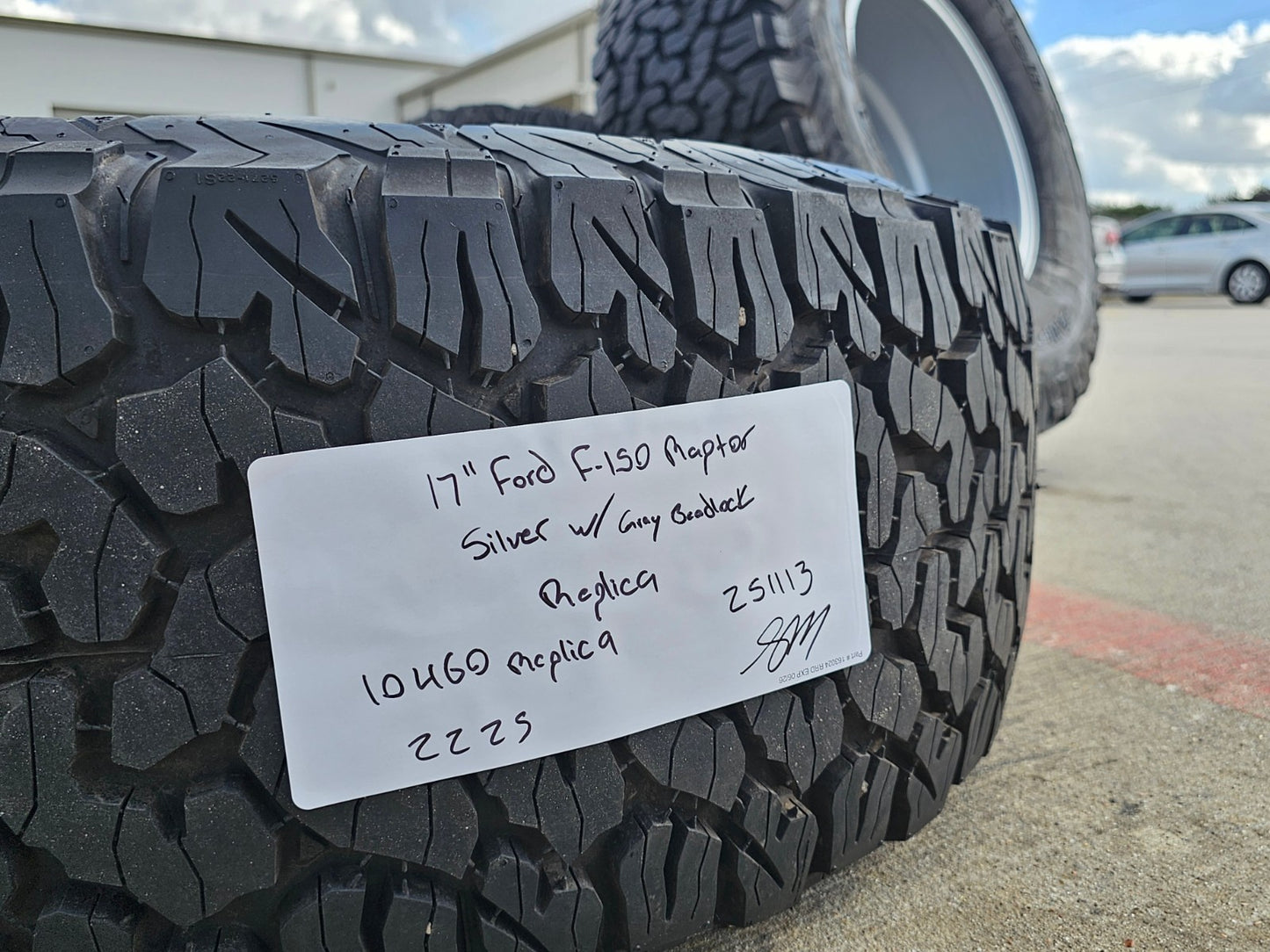 17" Ford F-150 Raptor R OEM Replica BEADLOCK 10460 rims wheels 35" tires BFG NEW
