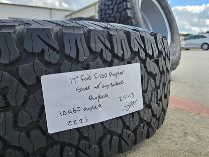 17" Ford F-150 Raptor R OEM Replica BEADLOCK 10460 rims wheels 35" tires BFG NEW