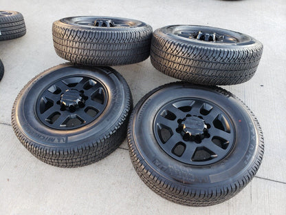 18" GMC Sierra 2500 3500 OEM Chevy 5502 wheels rims MICHELIN NEW