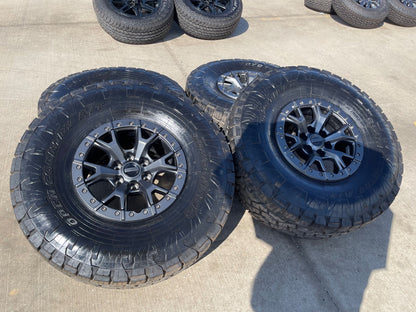 17" Ford F-150 Raptor R OEM BEADLOCK 10460 rims wheels 37" tires SET TOYO